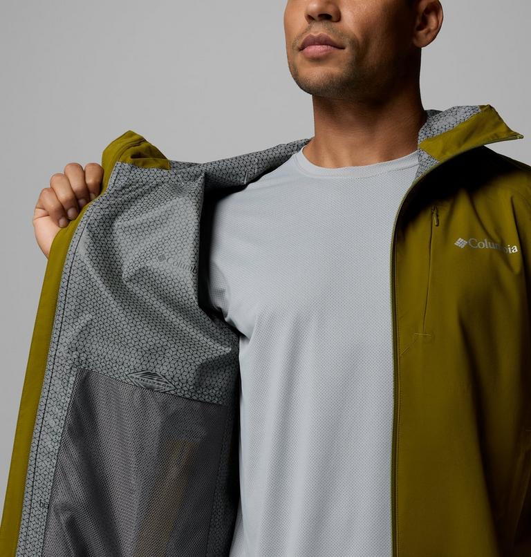 Chaqueta impermeable f&aacute;cil de guardar Trailborne 2.5L para hombre, Color: Mossy Green, image 6