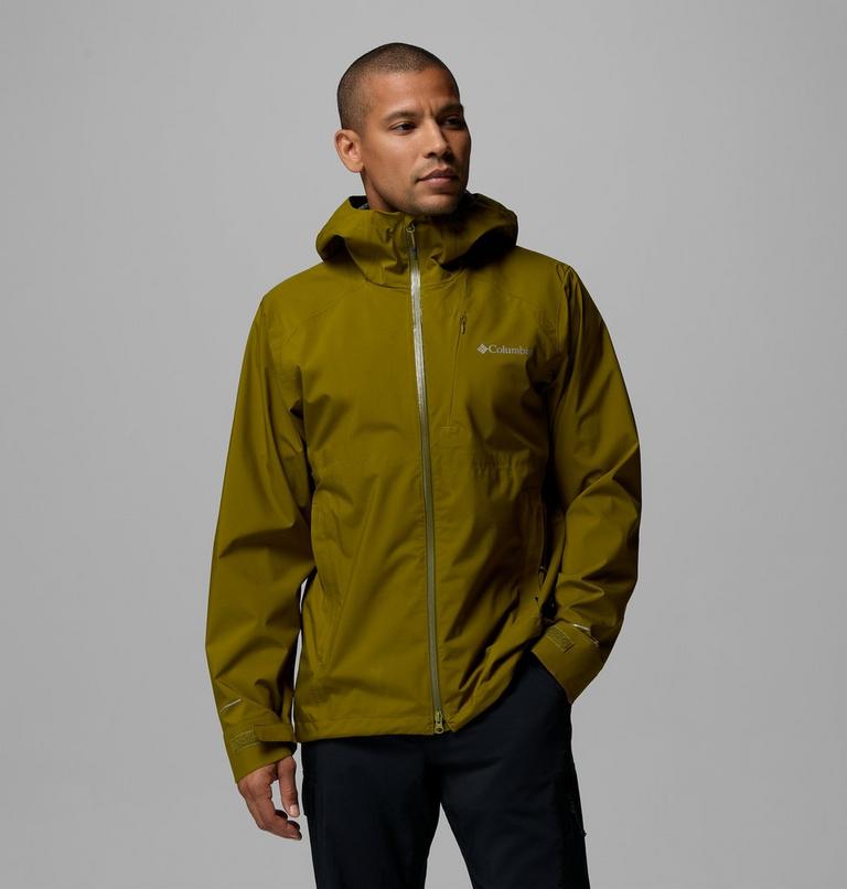 Chaqueta impermeable f&aacute;cil de guardar Trailborne 2.5L para hombre, Color: Mossy Green, image 1