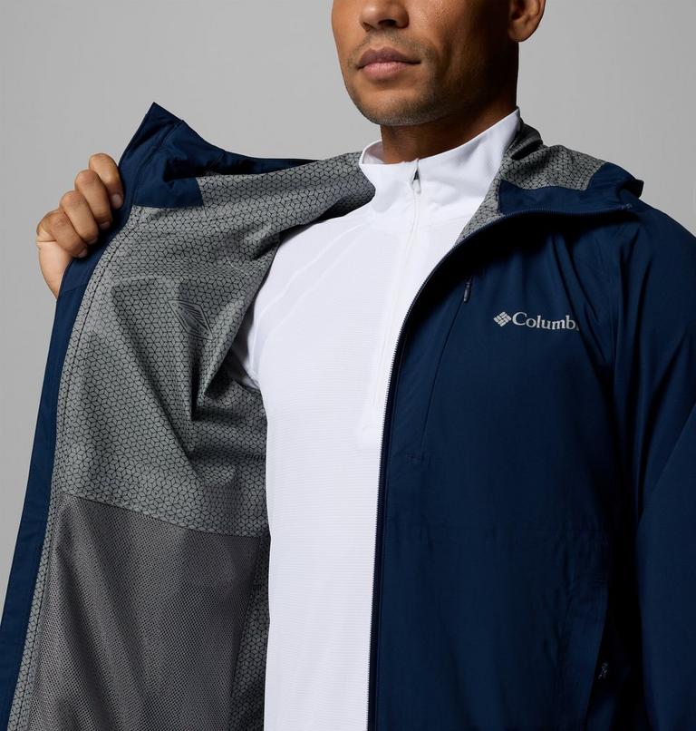 Chaqueta impermeable f&aacute;cil de guardar Trailborne 2.5L para hombre, Color: Collegiate Navy, image 6