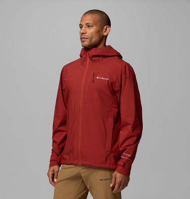 Men's Trailborne 2.5L Packable Waterproof Jacket, Color: Red Oxide, image 4