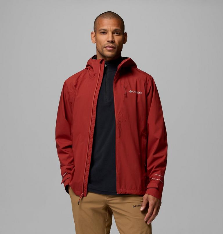 Chaqueta impermeable f&aacute;cil de guardar Trailborne 2.5L para hombre, Color: Red Oxide, image 5