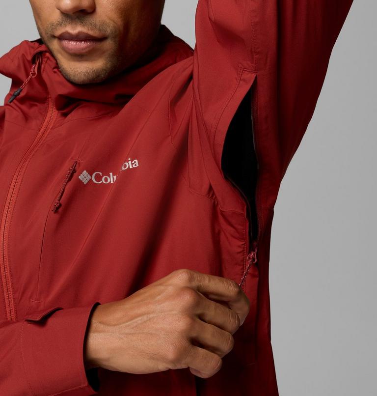 Chaqueta impermeable f&aacute;cil de guardar Trailborne 2.5L para hombre, Color: Red Oxide, image 10