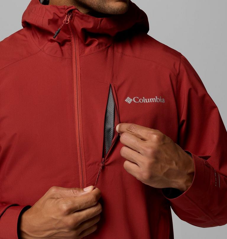 Chaqueta impermeable f&aacute;cil de guardar Trailborne 2.5L para hombre, Color: Red Oxide, image 11