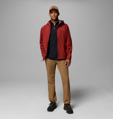 Chaqueta impermeable f&aacute;cil de guardar Trailborne 2.5L para hombre, Color: Red Oxide, image 2