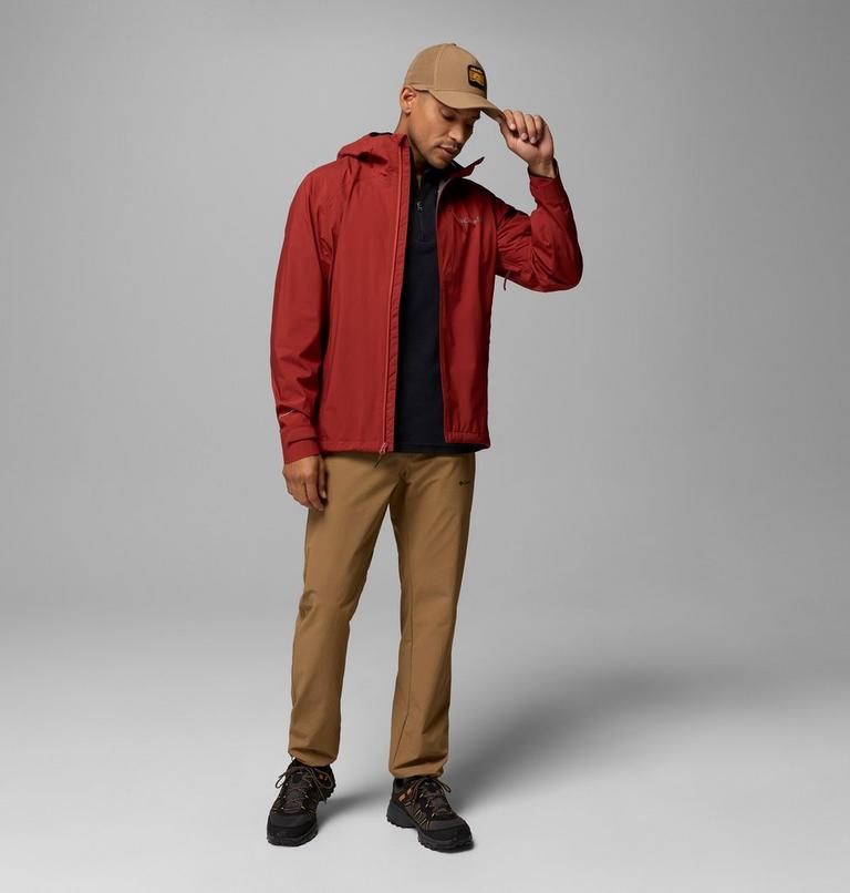 Chaqueta impermeable f&aacute;cil de guardar Trailborne 2.5L para hombre, Color: Red Oxide, image 14