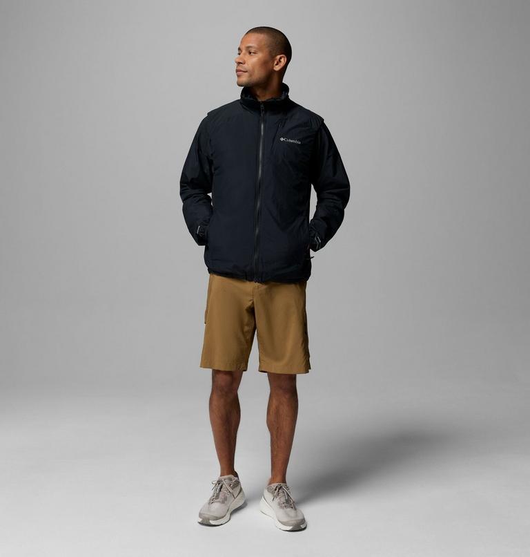 Veste Isol&eacute;e 3-en-1 Trailborne Homme, Color: Black, image 2