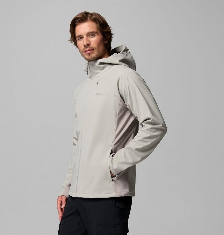 Chaqueta softshell con capucha Trailborne para hombre, Color: Flint Grey, image 4