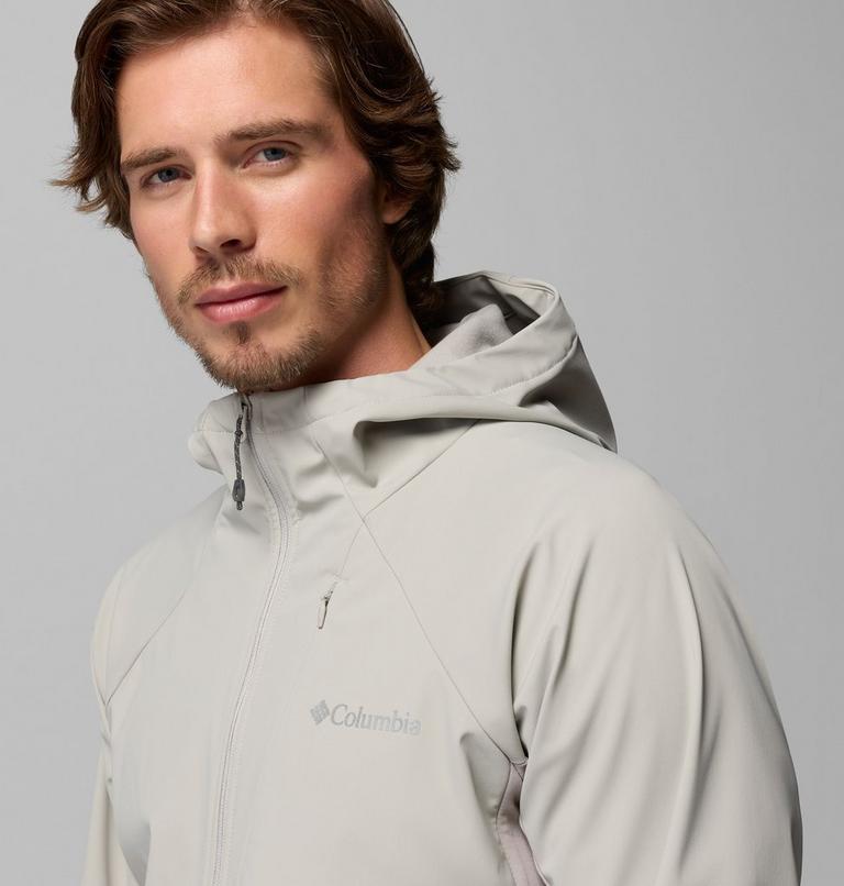 Chaqueta softshell con capucha Trailborne para hombre, Color: Flint Grey, image 7