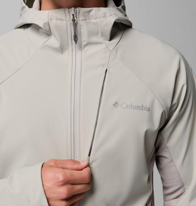 Chaqueta softshell con capucha Trailborne para hombre, Color: Flint Grey, image 9