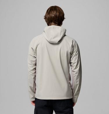Men's Trailborne Hooded Softshell Jacket, Color: Flint Grey, image 11