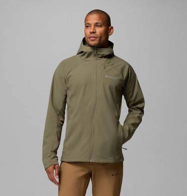 Veste Softshell &agrave; Capuche Trailborne Homme, Color: Stone Green, image 5