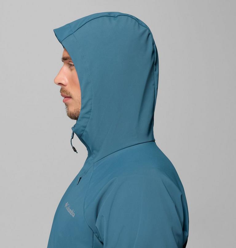 Chaqueta softshell con capucha Trailborne para hombre, Color: Everblue, image 8