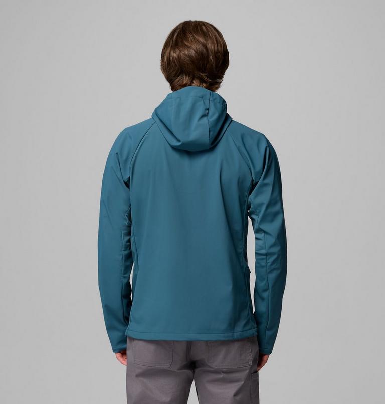 Chaqueta softshell con capucha Trailborne para hombre, Color: Everblue, image 3