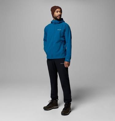Veste Softshell &agrave; Capuche Trailborne Homme, Color: Phoenix Blue, image 2
