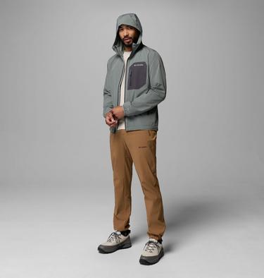 Chaqueta softshell con capucha Tall Heights III para hombre, Color: Sedona Sage, Shark, image 4