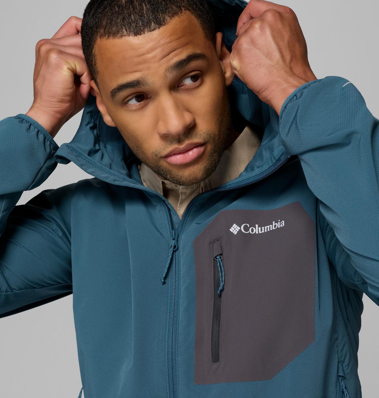 Men's Tall Heights™ III Hooded Softshell Jacket 6