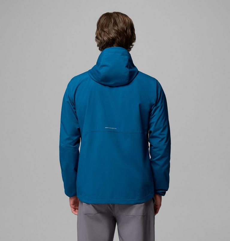 Chaqueta softshell con capucha Tall Heights III para hombre, Color: Phoenix Blue, Black, image 3