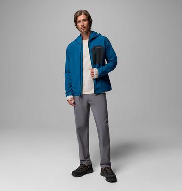 Chaqueta softshell con capucha Tall Heights III para hombre, Color: Phoenix Blue, Black, image 2
