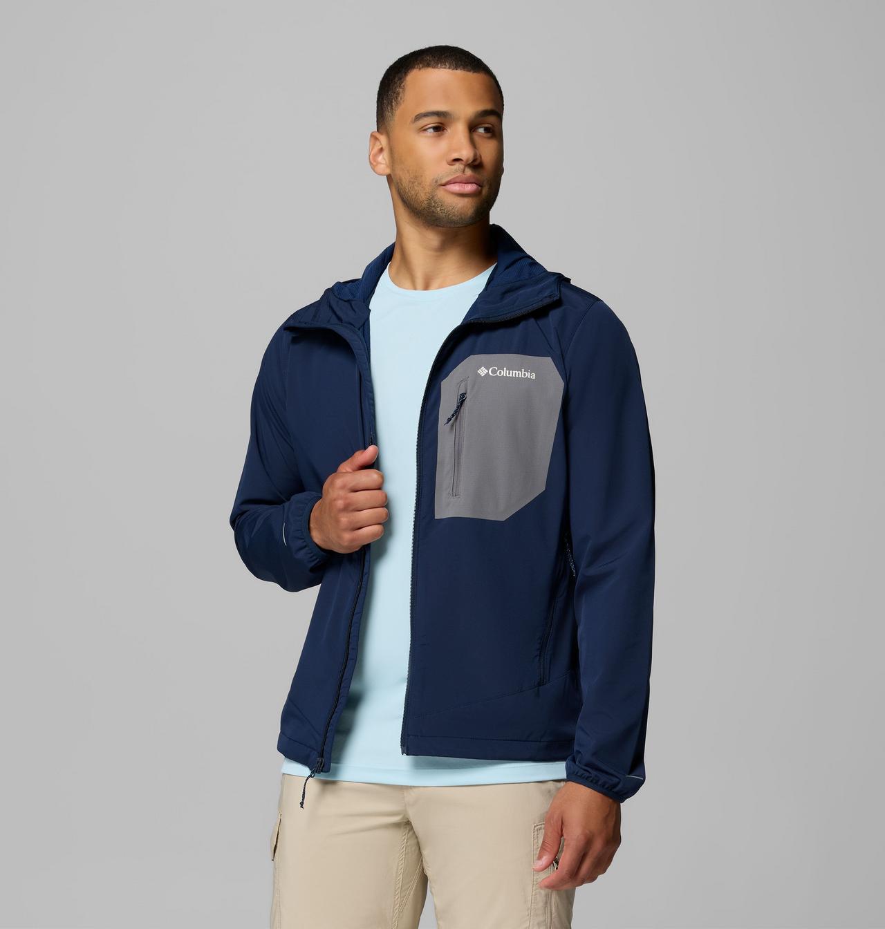 Men's Tall Heights™ III Hooded Softshell Jacket | 464 | S 5