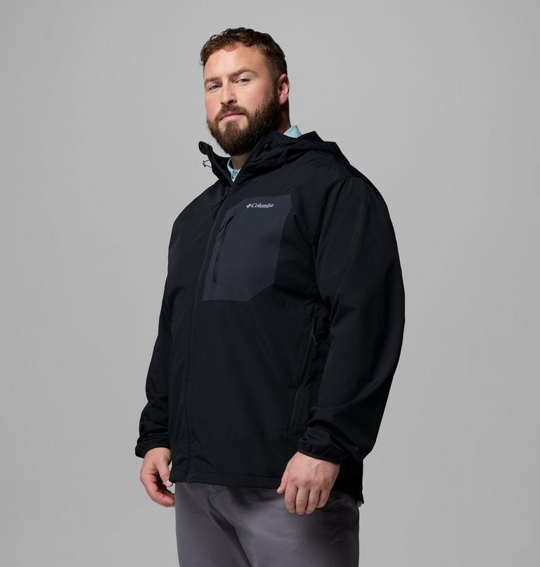Men's Tall Heights III Hooded Softshell - Extended Size, Color: Black, image 4
