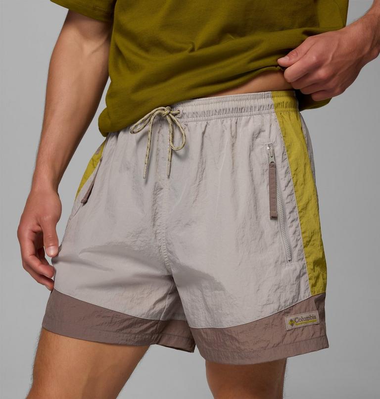 Shorts cortavientos f&aacute;ciles de guardar Riptide Retro para hombre, Color: Flint Grey, Iron, Peppercorn, image 5