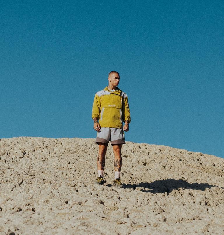 Shorts cortavientos f&aacute;ciles de guardar Riptide Retro para hombre, Color: Flint Grey, Iron, Peppercorn, image 9