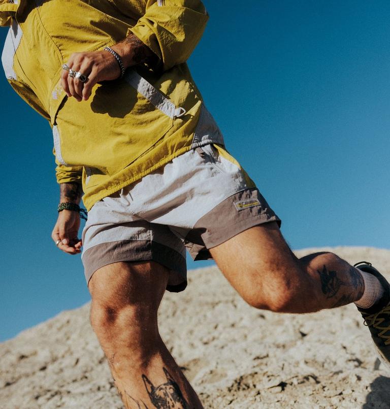 Shorts cortavientos f&aacute;ciles de guardar Riptide Retro para hombre, Color: Flint Grey, Iron, Peppercorn, image 10