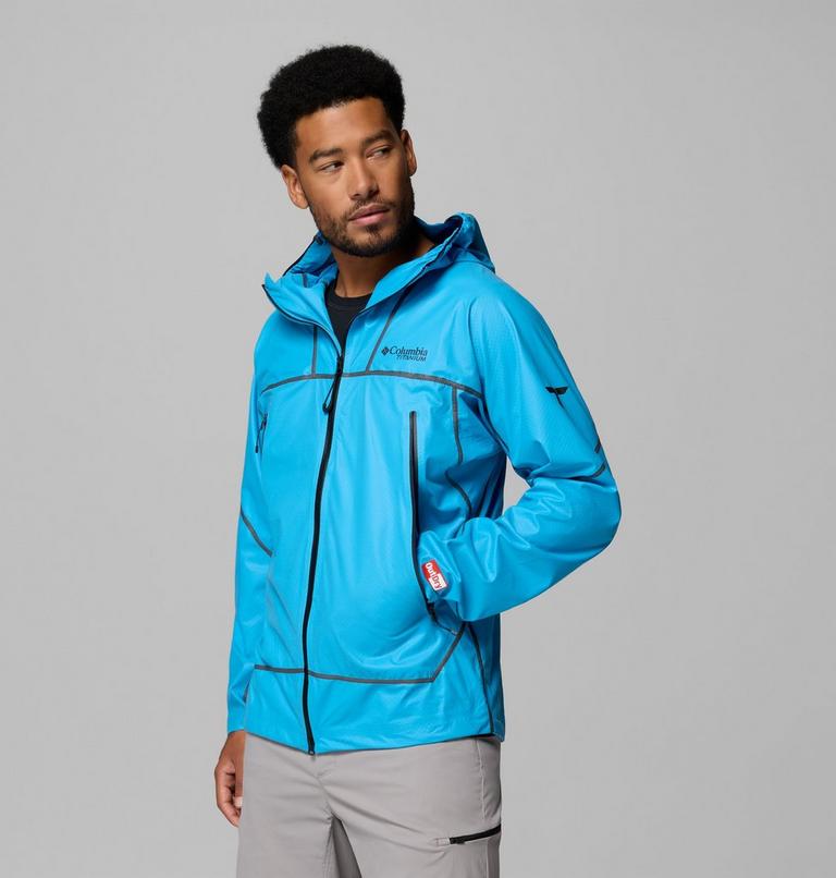 Chaqueta impermeable y reciclada Cassiar Pro ODX para hombre, Color: Compass Blue, image 4