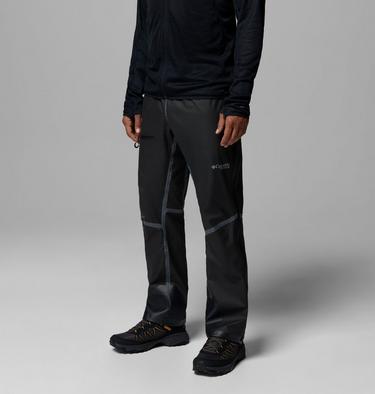 Men's Whistler Peak Waterproof Hiking Trousers, Color: Black, image 4