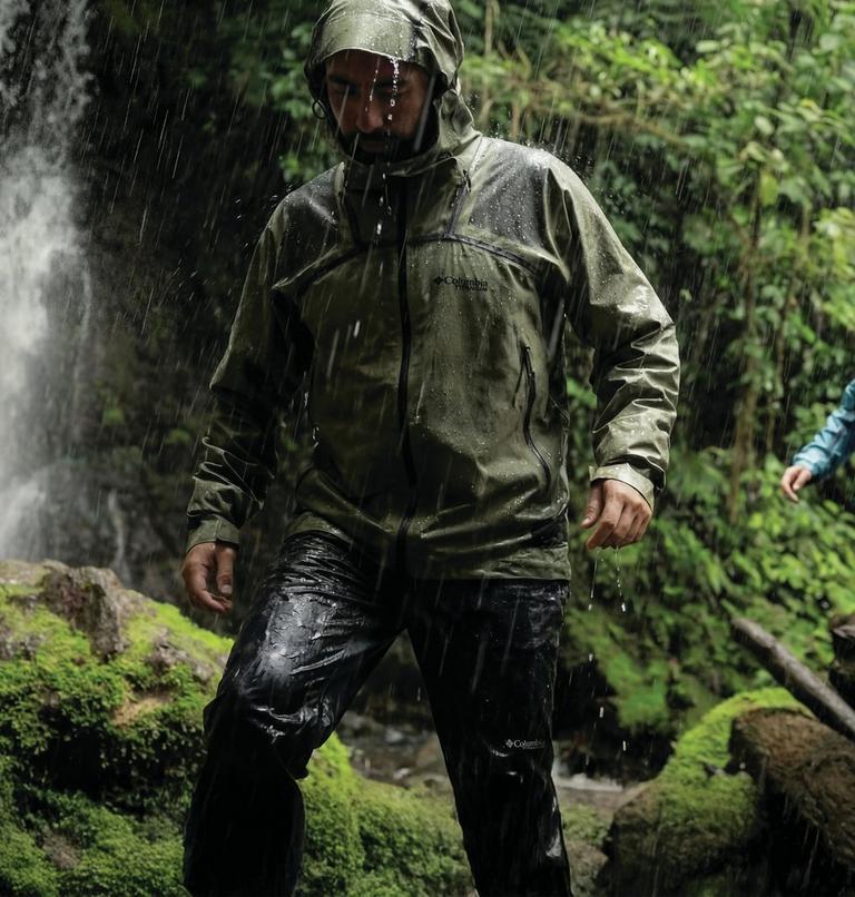 Men's Whistler Peak Waterproof Hiking Trousers, Color: Black, image 12