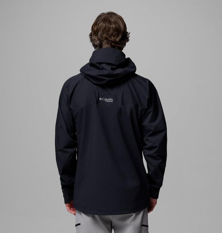 Men's Saudan Pro 3L Waterproof Jacket, Color: Black, image 3