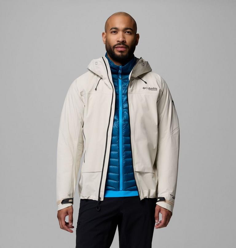 Chaqueta impermeable Saudan Pro 3L para hombre, Color: Dark Stone, image 5