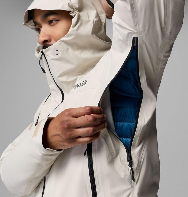 Chaqueta impermeable Saudan Pro 3L para hombre, Color: Dark Stone, image 10