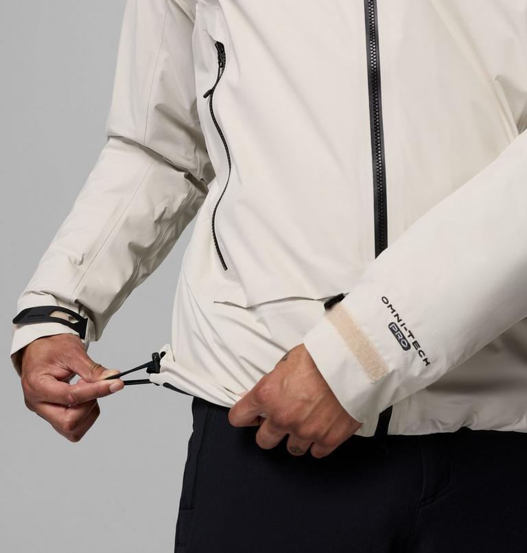 Chaqueta impermeable Saudan Pro 3L para hombre, Color: Dark Stone, image 12