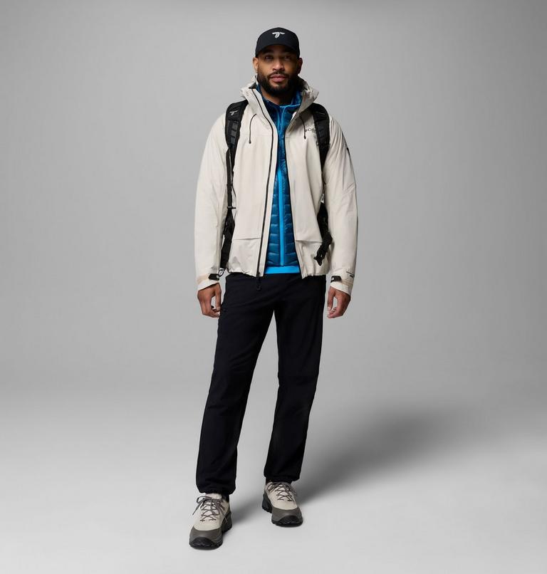 Chaqueta impermeable Saudan Pro 3L para hombre, Color: Dark Stone, image 2