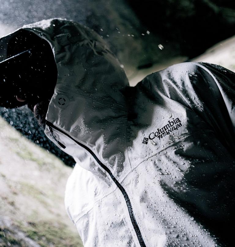 Men's Saudan Pro 3L Waterproof Jacket, Color: Dark Stone, image 15