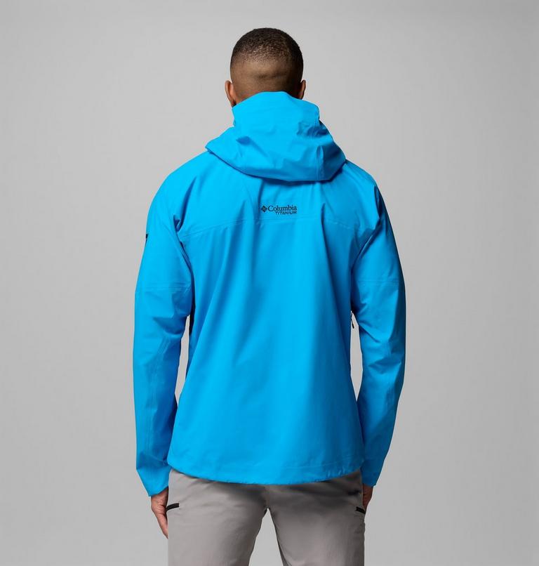 Men's Saudan Pro 3L Waterproof Jacket, Color: Compass Blue, image 3