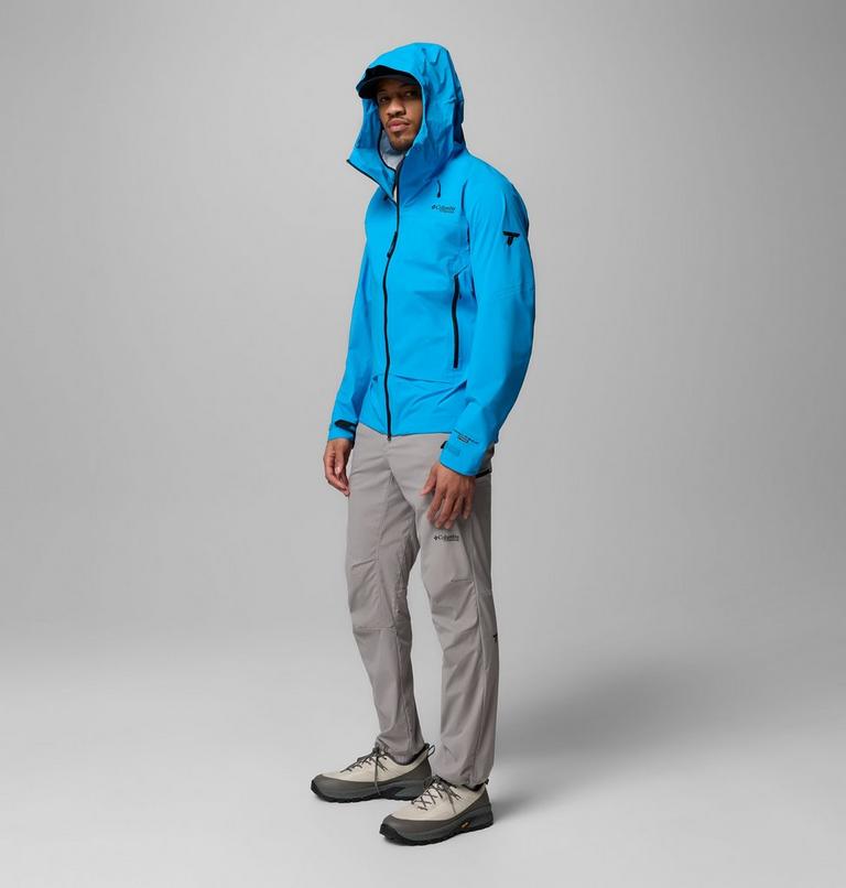 Men's Saudan Pro 3L Waterproof Jacket, Color: Compass Blue, image 2