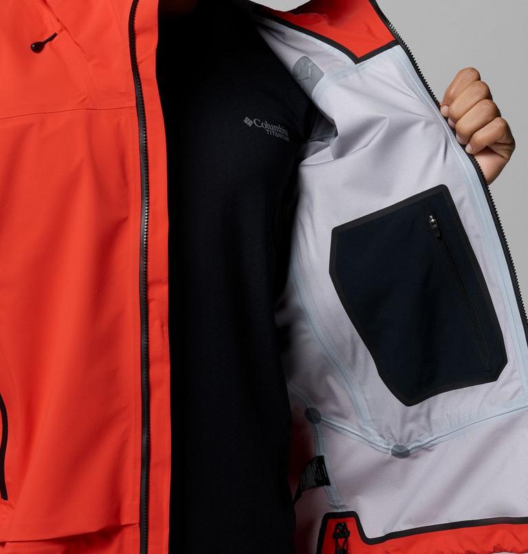 Men's Saudan Pro 3L Waterproof Jacket, Color: Super Sonic, image 6