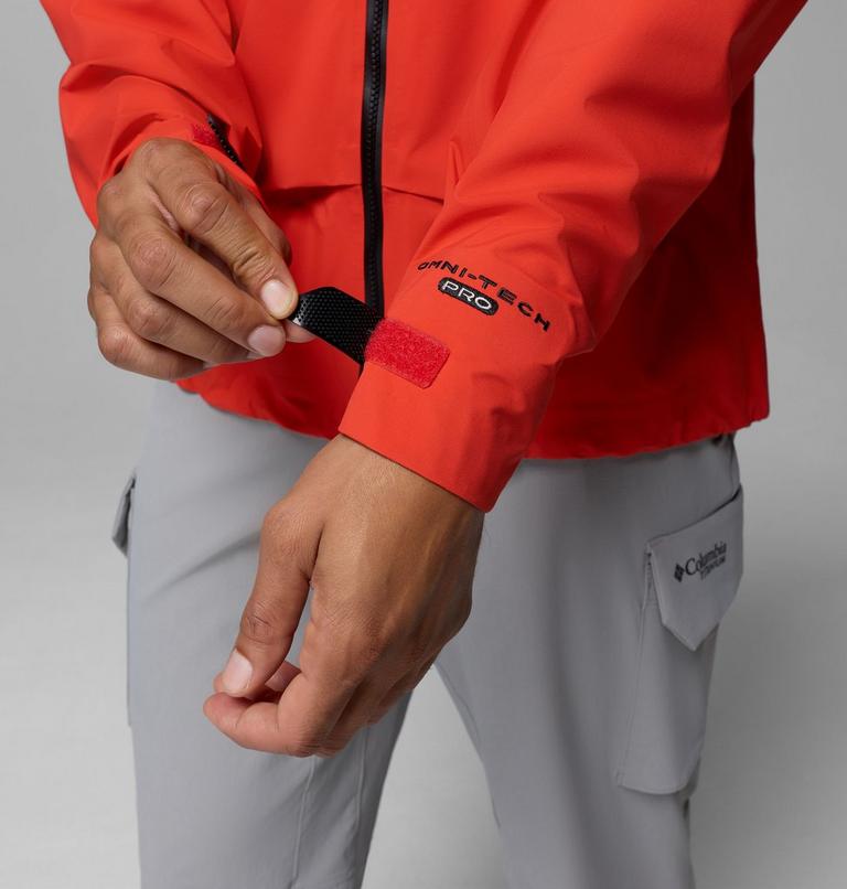 Men's Saudan Pro 3L Waterproof Jacket, Color: Super Sonic, image 11