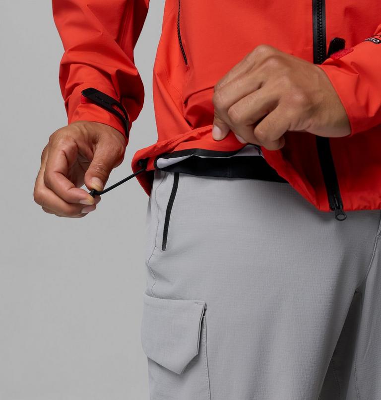 Men's Saudan Pro 3L Waterproof Jacket, Color: Super Sonic, image 12