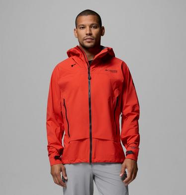 Men's Saudan Pro 3L Waterproof Jacket, Color: Super Sonic, image 1