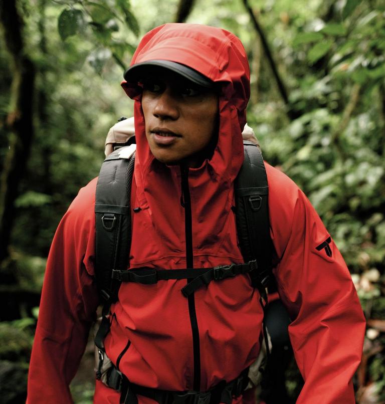 Men's Saudan Pro 3L Waterproof Jacket, Color: Super Sonic, image 14