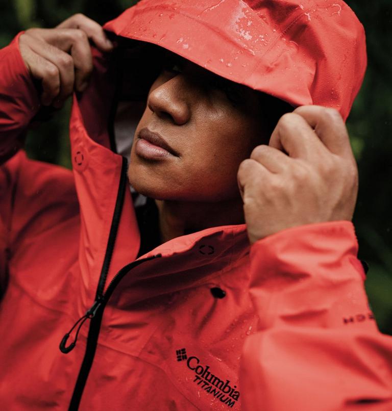 Men's Saudan Pro 3L Waterproof Jacket, Color: Super Sonic, image 18