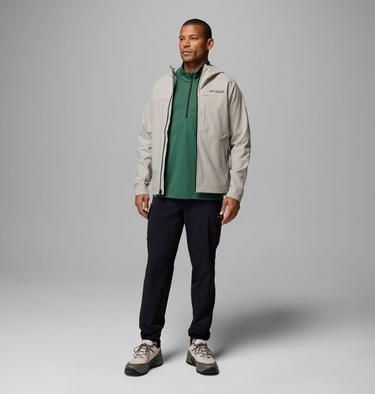 Men's Tennent Mountain Hooded Softshell Jacket, Color: Flint Grey, image 4