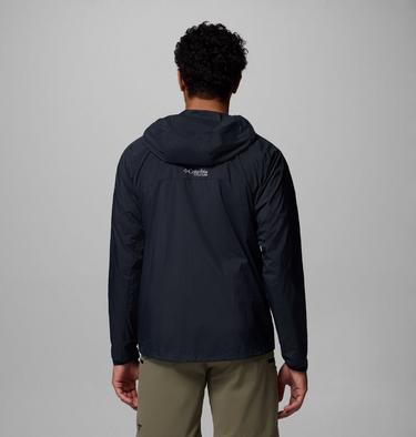 Men's Khyex Pro Hooded Windbreaker, Color: Black, image 7