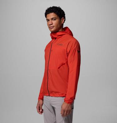 Men's Khyex Pro Hooded Windbreaker, Color: Super Sonic, image 12