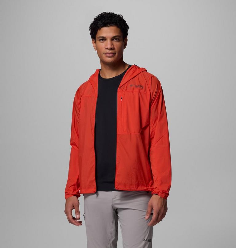 Men's Khyex Pro Hooded Windbreaker, Color: Super Sonic, image 5