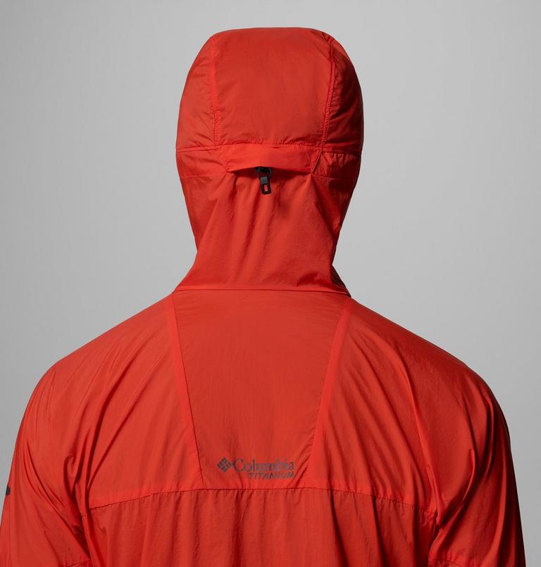 Men's Khyex Pro Hooded Windbreaker, Color: Super Sonic, image 9