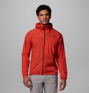 Men's Khyex Pro Hooded Windbreaker, Color: Super Sonic, image 5